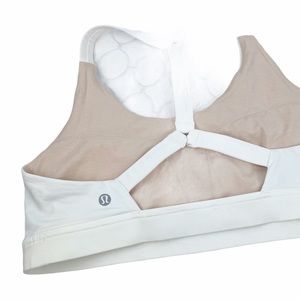 LuLuLemon Athletica Ivory T-Racerback Sportsbra M